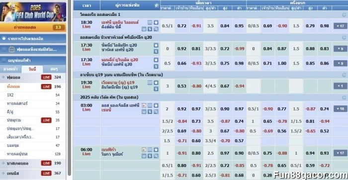 วิธีเล่น Fun88 เล่นด้วยเงินเดิมพันที่ต่ำ